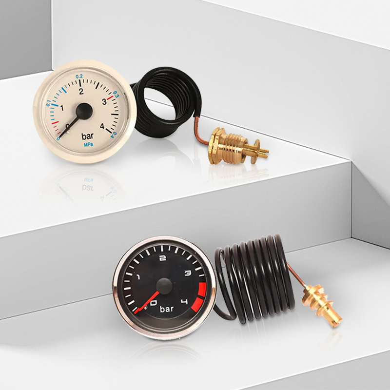 มาตรวัดความดัน HVAC ด้วยเส้นเลือดฝอย manometer กับเส้นเลือดฝอย