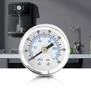 อุตสาหกรรมบำบัดน้ำ Pressure Gauges